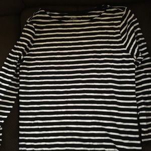 Black and white shirt